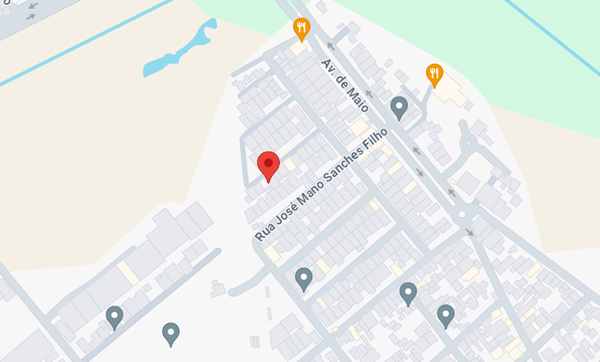 Mapa do local
